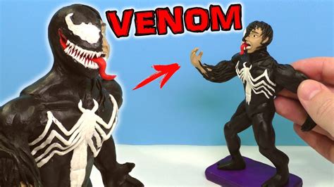 Making Venom With Clay Tutorial Youtube