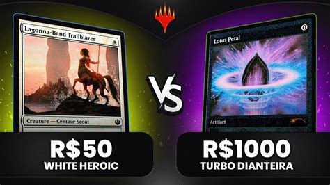 DECK DE R 50 Vs DECK DE R 1000 Magic The Gathering Pauper Gameplay