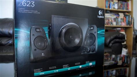 Logitech Thx Certified Z623 Speaker System Unboxing Youtube