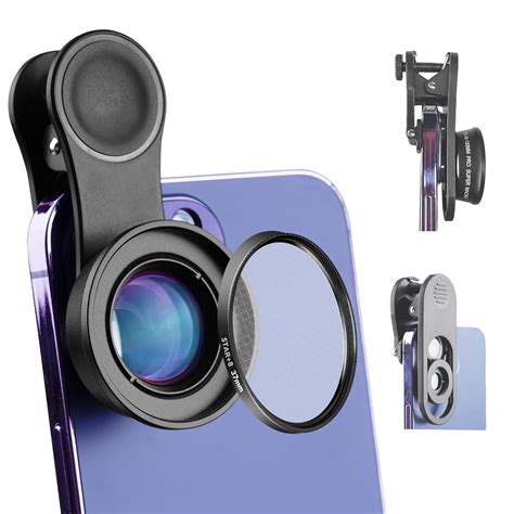 Martvsen 120mm Macro Lens Kit And Stellar Filter Macro Lens For Iphone