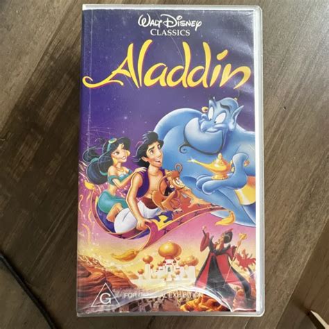 Aladdin Vhs Video Tape Walt Disney Classic Brand New Eur 10 28 Picclick It