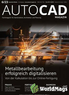 Autocad Inventor Magazin September Oktober 2023 PDF Digital