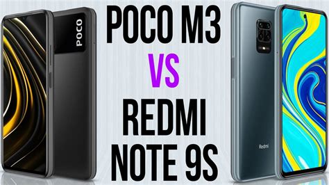 Poco M3 Vs Redmi Note 9s Comparativo Youtube