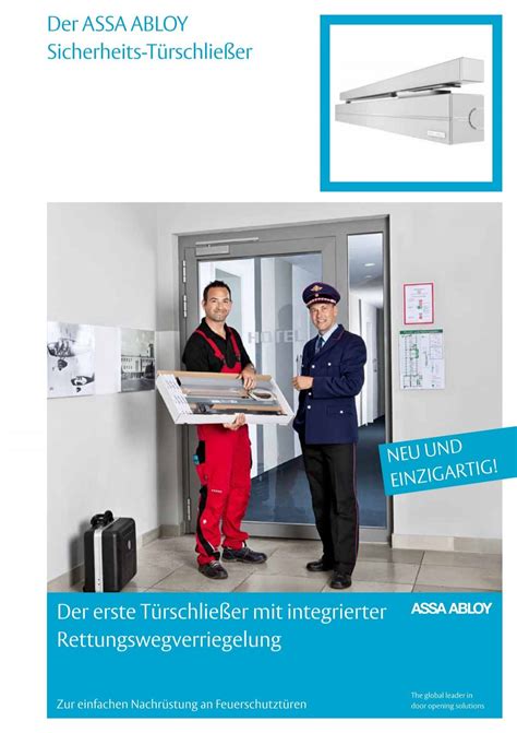 Der Assa Abloy Sicherheits T Rschlie Er Der Erste T Rschlie Er