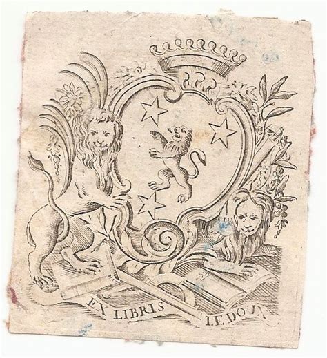 Ex Libris H Raldique Wappen Exlibris Kaufen Auf Ricardo