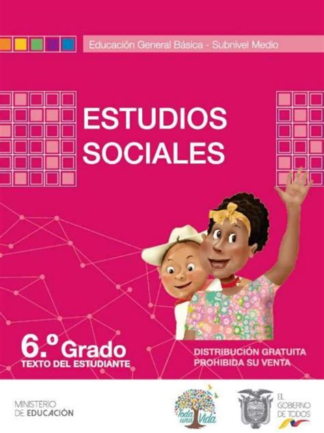 Libros De Sexto Grado Del Ministerio De Educaci N Ecuador