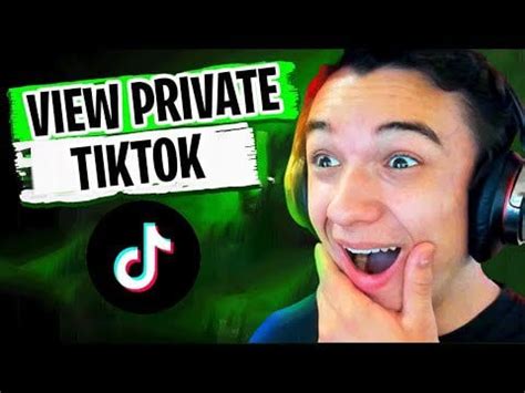 how to view private tiktok accounts reddit