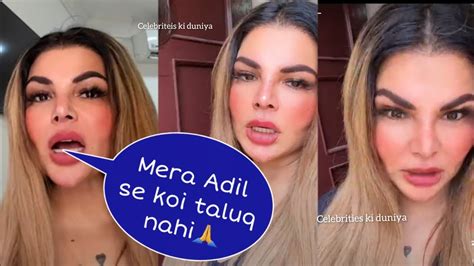 Rakhi Sawant Angry Statement About Adil Khan Durrani Rakhi Sawant