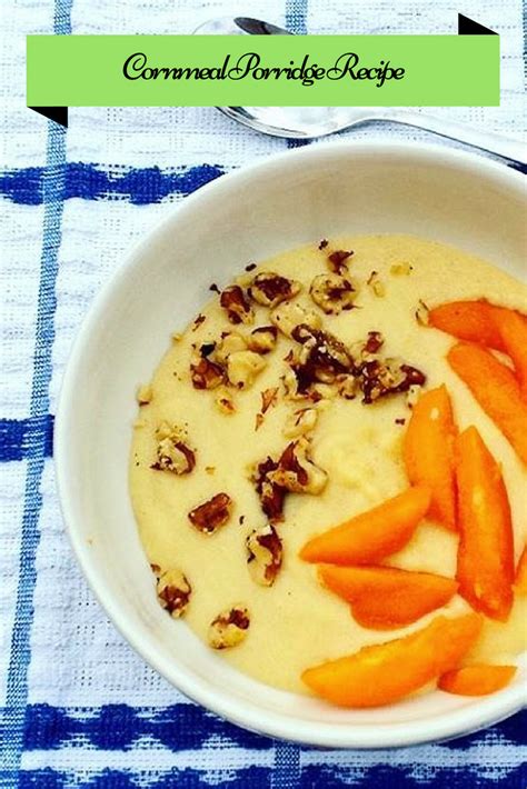 Jamaican Cornmeal Porridge Recipe