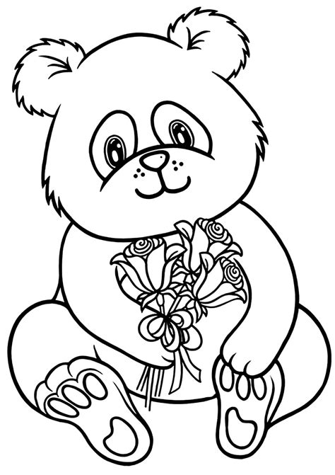 Desenhos Para Colorir De Panda Pop Lembrancinhas