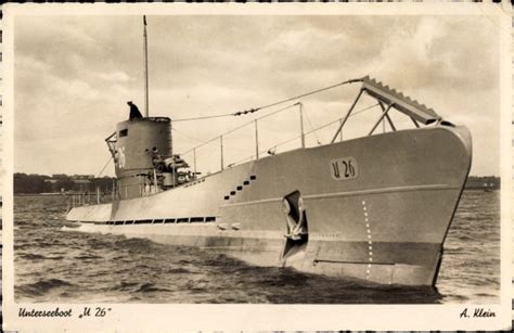 Ansichtskarte Postkarte Deutsches U Boot Unterseeboot Akpool De