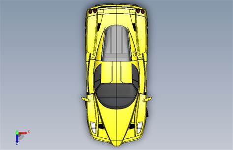 075 法拉利恩佐跑车3d模型图纸 Solidworks设计 Solidworks 2013 模型图纸下载 懒石网