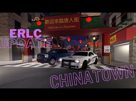 New Erlc Update Chinatown Added And Some New Cars Youtube