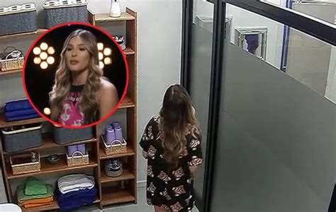 El blooper de Julieta Poggio en el baño de Gran Hermano Revista Paparazzi