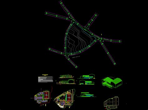 Escuela De Musica Y Danza En Dwg Librer A Cad