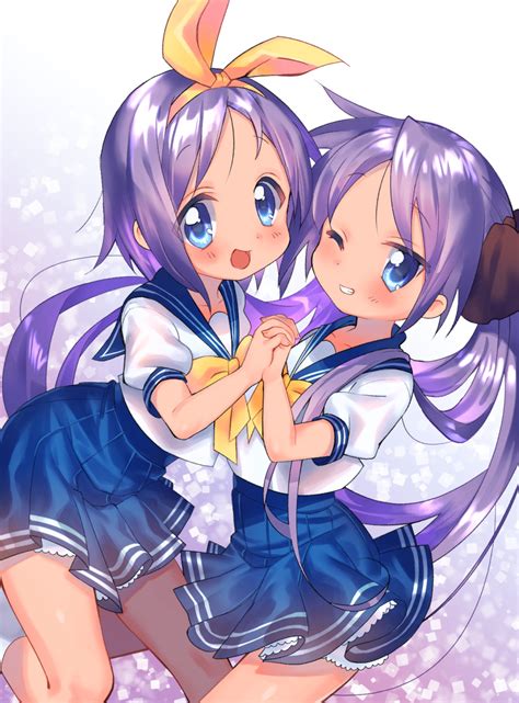 Safebooru 2girls D Bangs Blue Eyes Blue Sailor Collar Blue Skirt