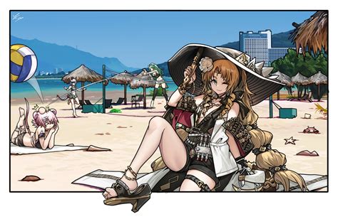 Ch En Hoshiguma Swire Lin Female Tourist C And More Arknights