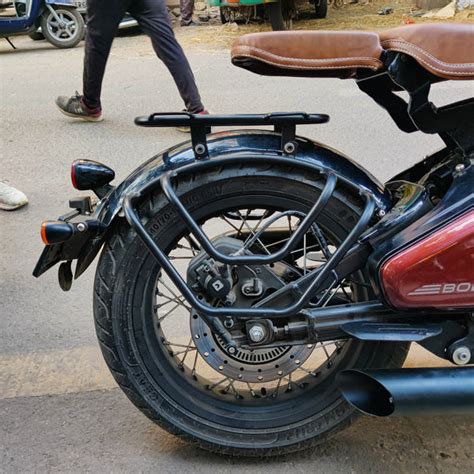 Foldablemodular Original Fabric Seat For Jawa 42 Bobber Sans Classic