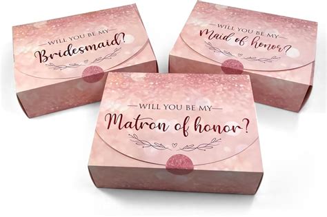 Amazon Will You Be My Bridesmaid Proposal Box Set Pcs