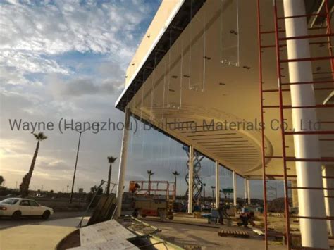 Building Material Exterior Commercial Building Glass Fixed Facade Full