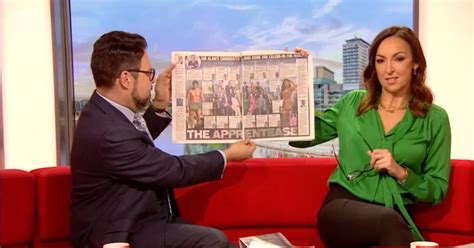 Bbc Breakfasts Sally Nugent Says The Apprentice Is More Like Love