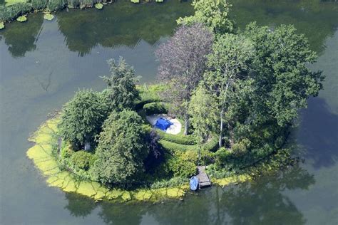 Aerial Image Diana Princess Of Wales Resting Place At Althorp House