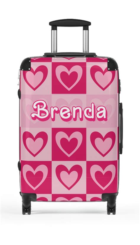 Custom Pink Barbie Suitcase Archives V Luggage