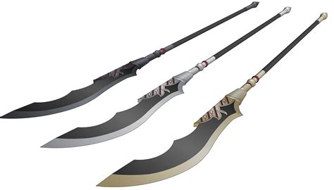 Fantasy Weapon Spear 15 Types