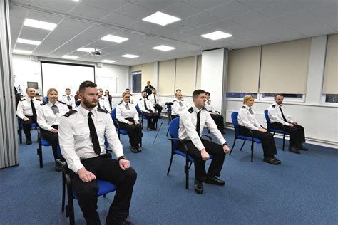 New Intake Of Humberside Police Officers Bolster Numbers To A Ten Year