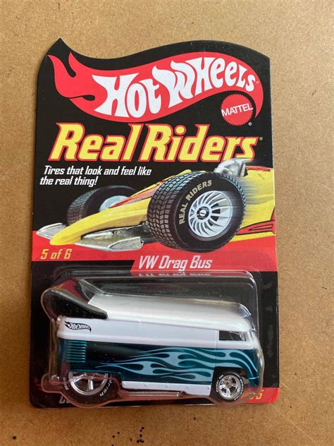 Hot Wheels Volks Wagen Vw Drag Bus Real Riders Rr Gomas Rlc Mercado Libre