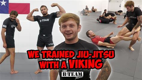 TRAINING JIU JITSU WITH A VIKING B TEAM VLOG YouTube