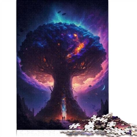 Puzzles Pour Adultes Pi Ces Puzzle Arbre De Vie Du Monde Cosmique