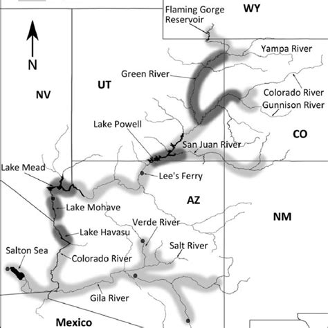 Lake Mohave Map