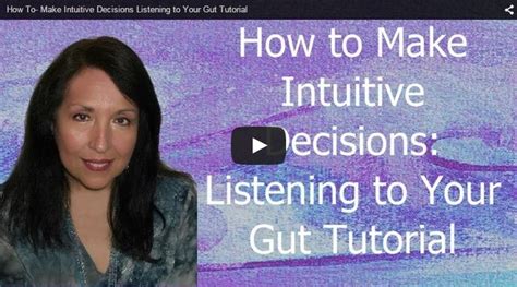 How To Make Intuitive Decisions Listen To Your Gut Powered By