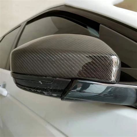 Real Carbon Fiber Mirror Cover Car Rearview Side Mirror Caps