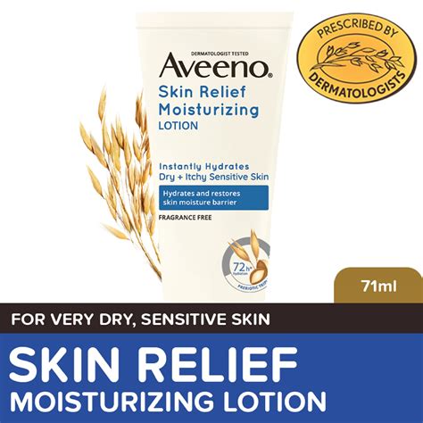 Aveeno Aveeno Skin Relief Body Lotion 71ml Lotion For Sensitive Dry Itchy Skin Eczema