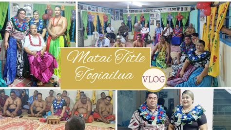 Our Matai Title Journey In Samoa 2022 YouTube