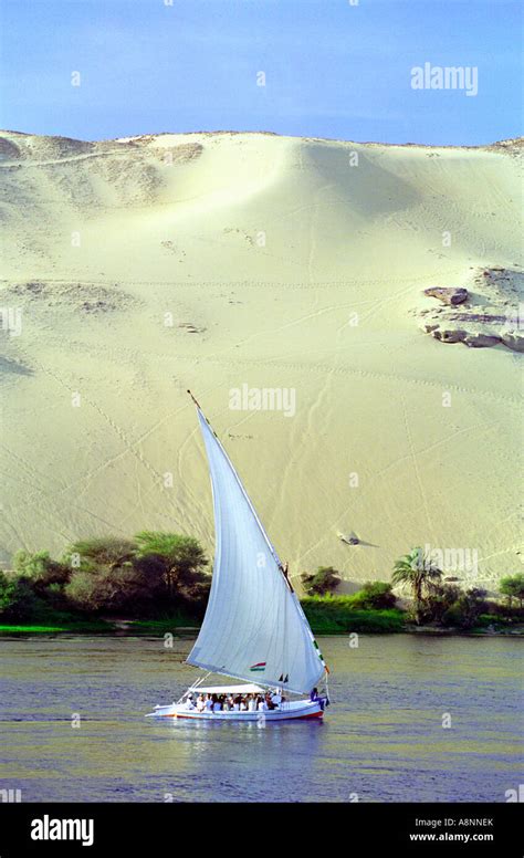 Felucca - Aswan, EGYPT Stock Photo - Alamy