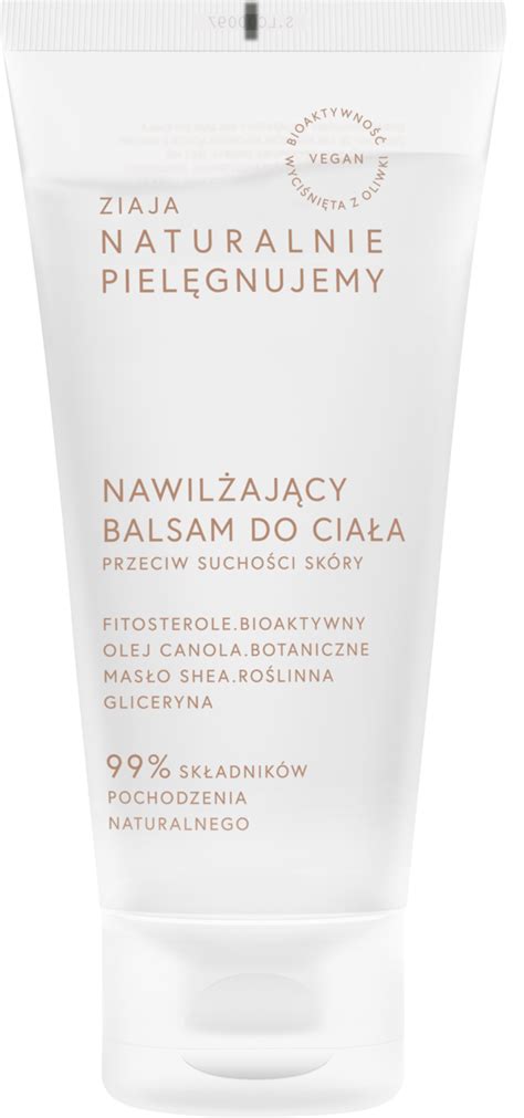 ZIAJA Naturalnie Pielęgnujemy balsam do ciała nawilżający 200 ml