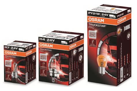 Osram Optimiza Su Gama De L Mparas Para Cami N Truckstar Pro