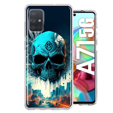 For Samsung Galaxy A71 4G Shockproof Hybrid Case Apocalypse Cyberpunk