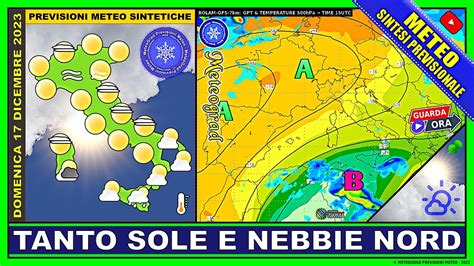 Meteo Alta Pressione Tanto Sole E Nebbia Al Nord Previsioni