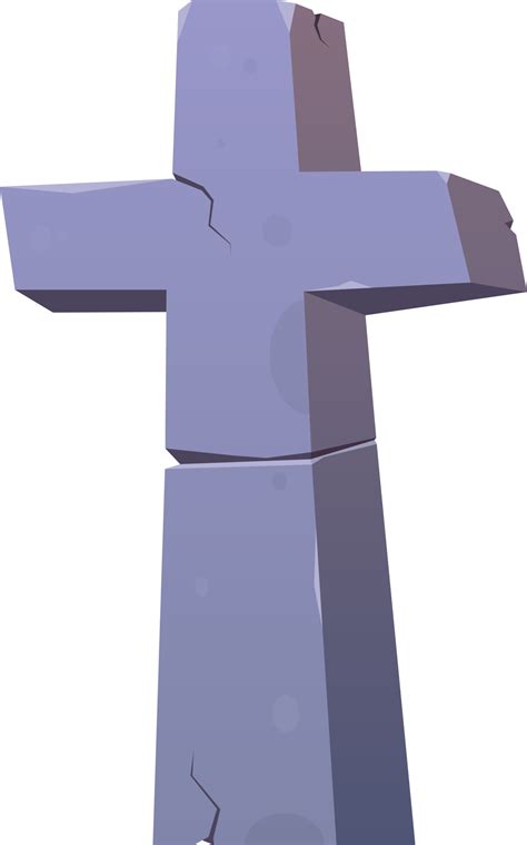 Gothic Tombstones And Stone Crosses 21848350 PNG