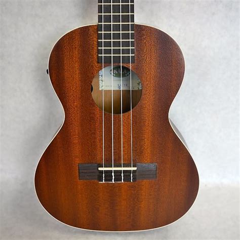 Kala Ka Teme Exotic Mahogany Series Acoustic Electric Tenor Reverb