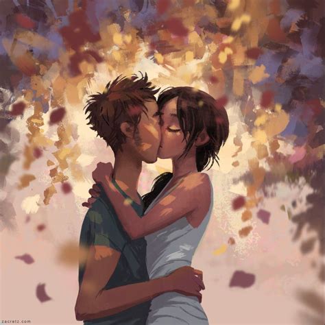 Amor y romanticismo La bonita ilustración de Zac Retz Ilustración