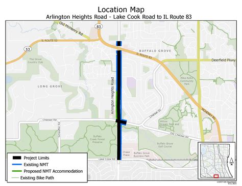 Arlington Heights Road - Lake Cook to IL83 | Lake County, IL