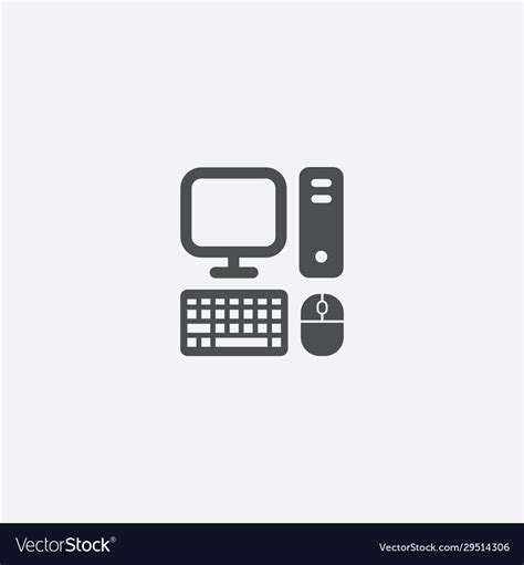 Simple Computer Vector