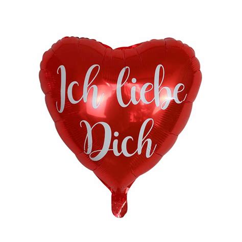 Ich Liebe Dich Rot Herz Folien Ballon Liebe Hochzeit Geburtstag