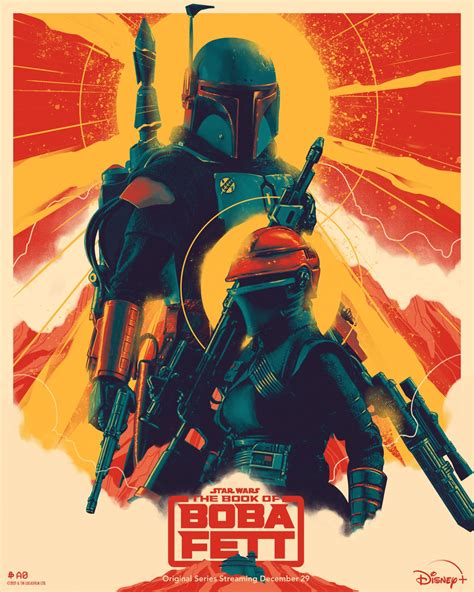 ‘the Book Of Boba Fett Third In New Series Of Posters Released