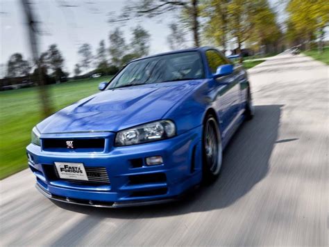 Nissan Skyline Gt R R34 De Paul Walker